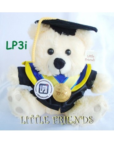 Boneka Wisuda LP3i Jakarta (25 cm)
